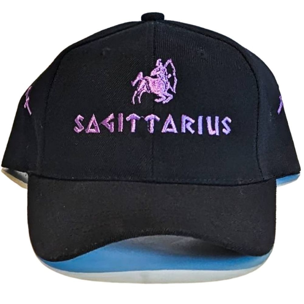 Sagittarius Zodiac Astrology Hat Baseball Cap Present Gift Thick Material